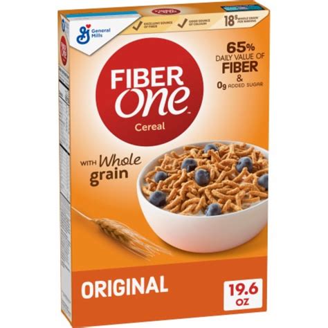 General Mills Fiber One Original Bran Cereal, 19.6 oz - Kroger