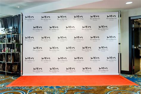 Shop our catalog of Step and Repeat backdrops, media walls, and hedges | Exibition design ...