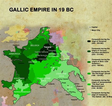 The Gallic Empire, 19 BC : r/Imperator