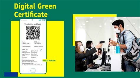 This is EU Digital Green Certificate to re-Open tourism and save summer