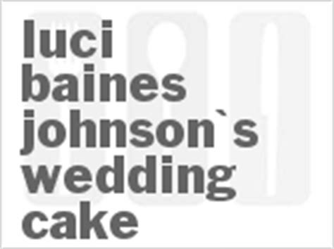 Luci Baines Johnson's Wedding Cake Recipe | CDKitchen.com