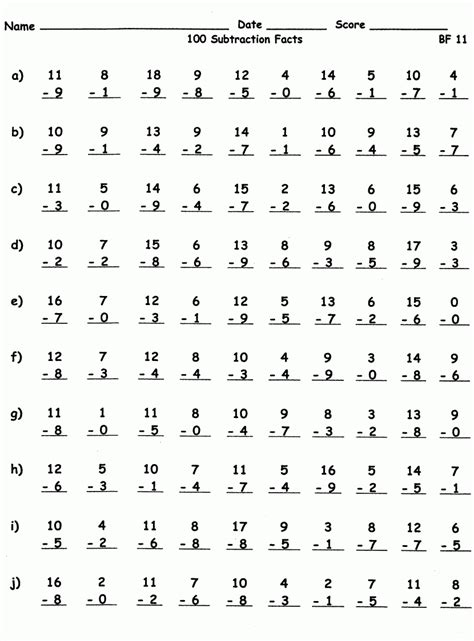 Multiplication Worksheets 5Th Grade 100 Problems ...