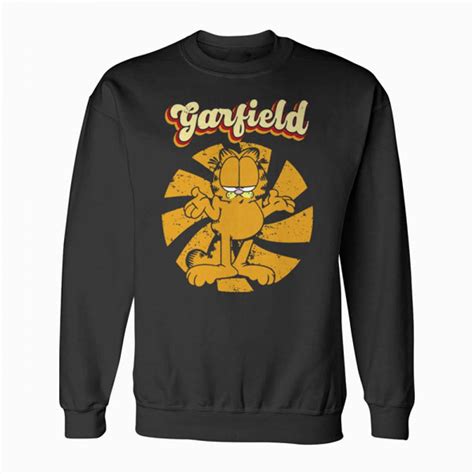 Garfield Retro Garf Sweatshirt | Sweatshirts, Custom sweatshirts, Funny t shirt sayings