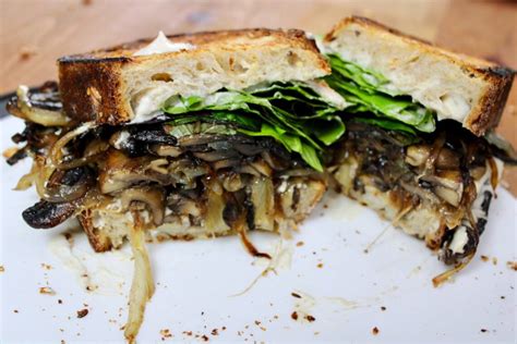 Vegan Mushroom Sandwich - Cooking Up Vegan