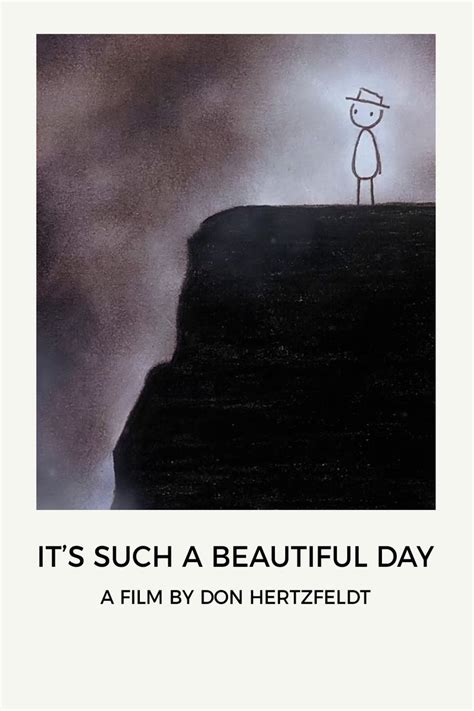 It's Such a Beautiful Day | Movie poster wall, Beautiful day, Minimalist poster