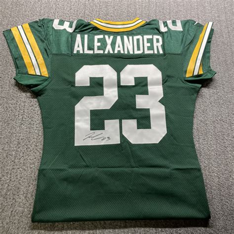 NFL - Packers Jaire Alexander Signed Authentic Jersey Size 50 | The ...