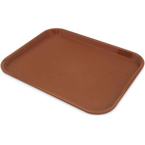 CT141831 - Cafe® Fast Food Cafeteria Tray 14" x 18" - Light Brown | Carlisle FoodService Products