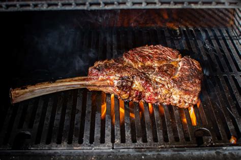 Grilled Tomahawk Steak and Sides - AnotherFoodBlogger