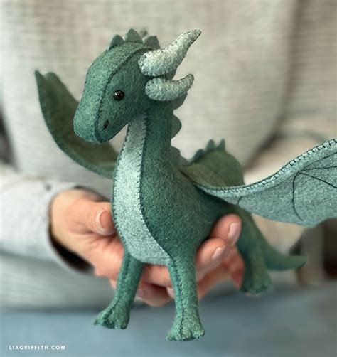 Felt Dragon | Фетр, Динозавры своими руками, Валяние из войлока своими руками