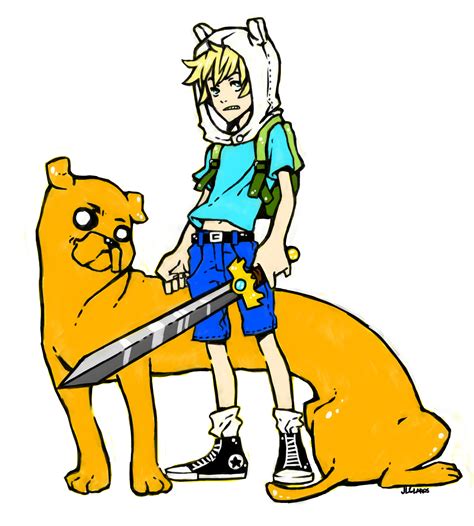 Finn and Jake by Jazzie560 on DeviantArt