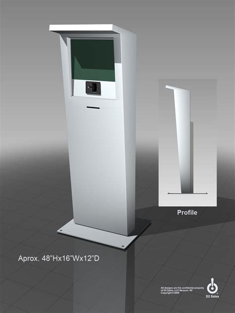 Outdoor Interactive Kiosk for Digital Signage