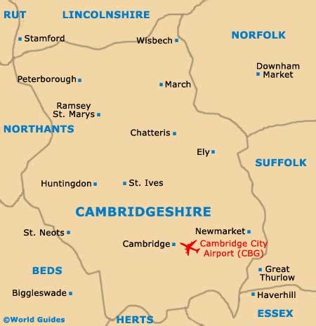 Cambridge Maps and Orientation: Cambridgeshire, England