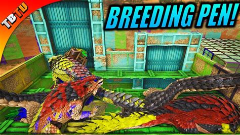 THE BEST THORNY DRAGON BREEDING PEN! THORNEY DRAGON MUTATIONS! Ark ...