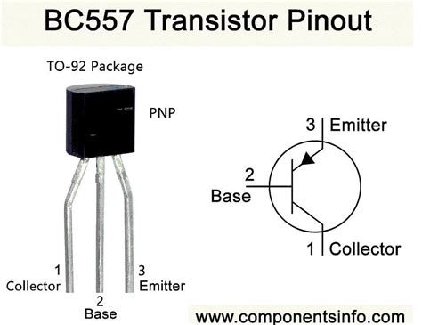 Transistor 2N3904, 2N2222, BC557, And BC547 Pinout Diagram, 51% OFF