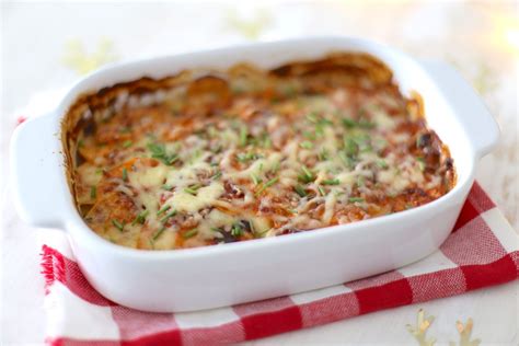 Zoete aardappel gratin - Lekker en Simpel