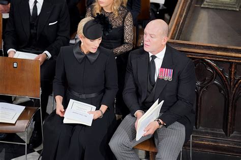 Peter Phillips, Zara Tindall Attend Queen Elizabeth II's Funeral | Us ...