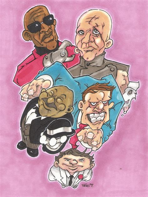 JAMES BOND VILLAINS No1 by leagueof1 on DeviantArt