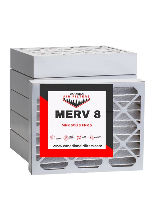 14 x 25 x 4 MERV 08 Pleated Air Filter (04 pack) | Canadian Air Filters