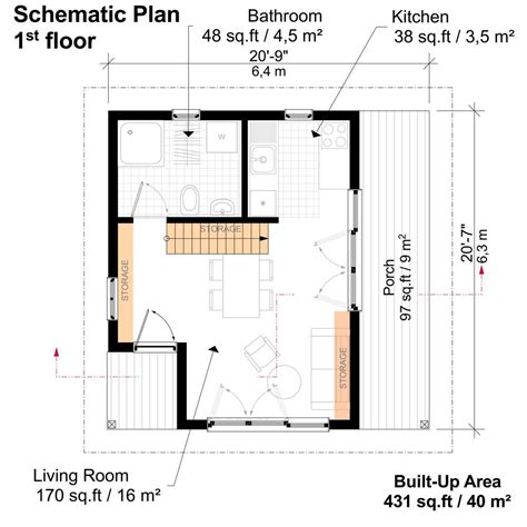 Small Two Bedroom Cabin Floor Plans | www.resnooze.com