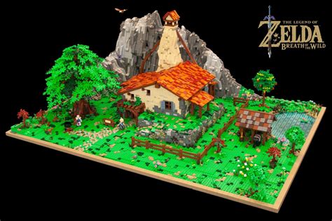 LEGO Fan Builds Link's House From The Legend Of Zelda: Breath Of The ...