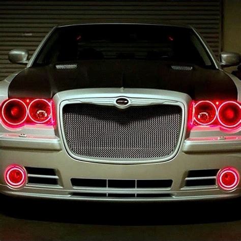 Oracle Lighting® - Chrysler 300C 2007 Color Dual Halo Kit for Headlights