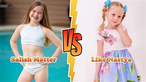 Salish Matter VS Like Nastya Stunning Transformation ⭐ From Baby To Now ...