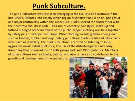 Music subcultures 2