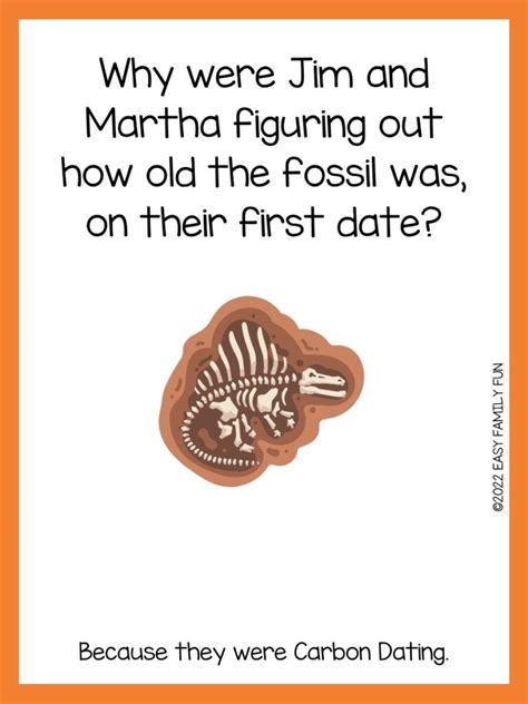 35 Fossil Jokes That You'll Really Dig - Easy Family Fun- Games, Trivia ...