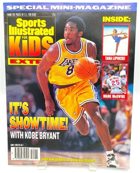 SI 1998-It's Showtime! with Kobe Bryant "Rookie" Special Mini-Magazine ...