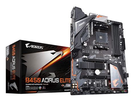 Amazon.in: Buy Gigabyte B450 AORUS Elite (AMD Ryzen AM4/ M.2 Thermal ...