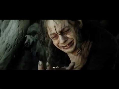 Smeagol transforms into Gollum (The Lord of the Rings- The Return of the King) - YouTube