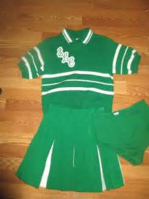 Vintage Green Cheerleader outfit size 36 M collector- | eBay ...