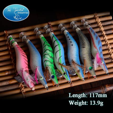 Free Shipping Plastic Squid Lure CFC 3.0# Fishing Lure With Umbrella Hook-in Fishing Lures from ...