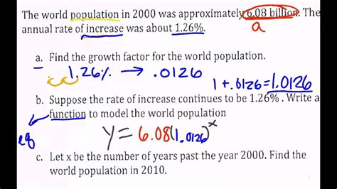 Exponential Function Examples With Answers