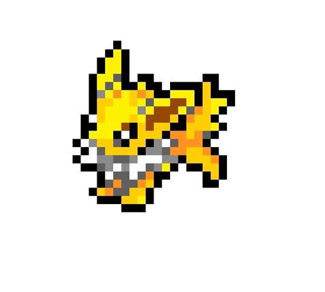 Jolteon Pixel art | Pokémon Amino