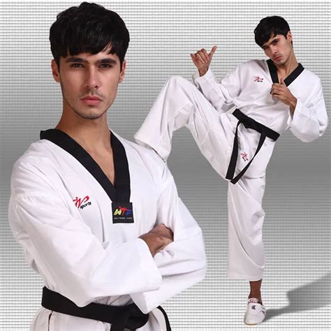 100% Cotton tae kwon do adult child general taekwondo uniform dobok ...