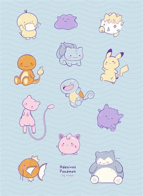 Pokémon Stickers on Behance