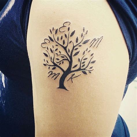 250+ Images of Family Tree Tattoo Designs (2021) Ideas with Names