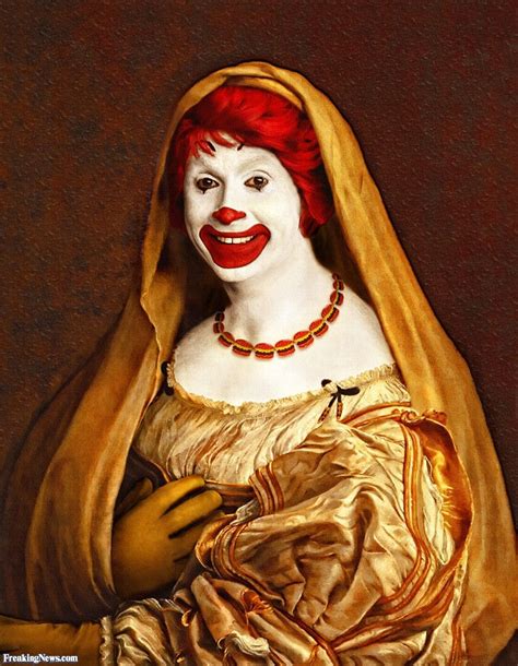 Scary Ronald Mcdonald Painting at PaintingValley.com | Explore collection of Scary Ronald ...