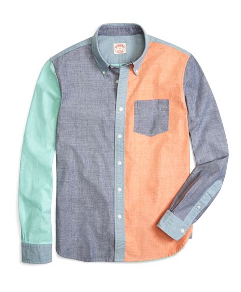 Brooks Brothers Chambray Fun Sport Shirt for Men - Lyst