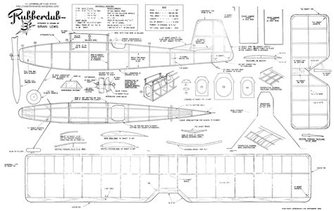 Balsa Wood Airplane Plans Free PDF Woodworking