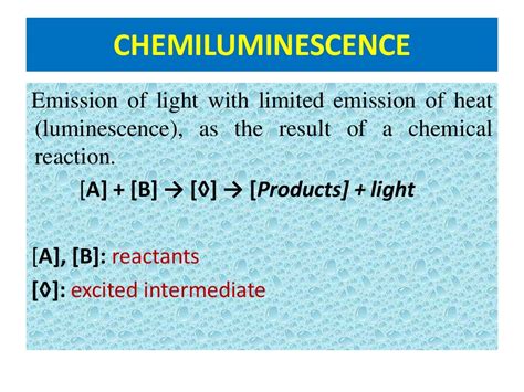 Chemiluminescence