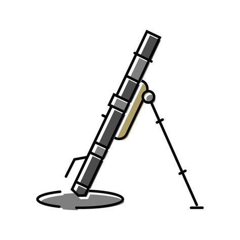 mortar weapon military color icon vector illustration 35452627 Vector ...