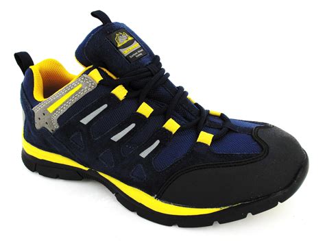 MENS LIGHTWEIGHT NEW SAFETY STEEL TOE CAP WORK TRAINERS BOOTS SHOES UK SIZE 7-11 | eBay