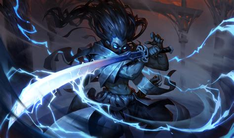 Eye of the Storm Yasuo - Fan art by Uriah Voth : r/YasuoMains