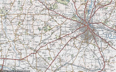 Old Maps of Mickleover, Derbyshire - Francis Frith