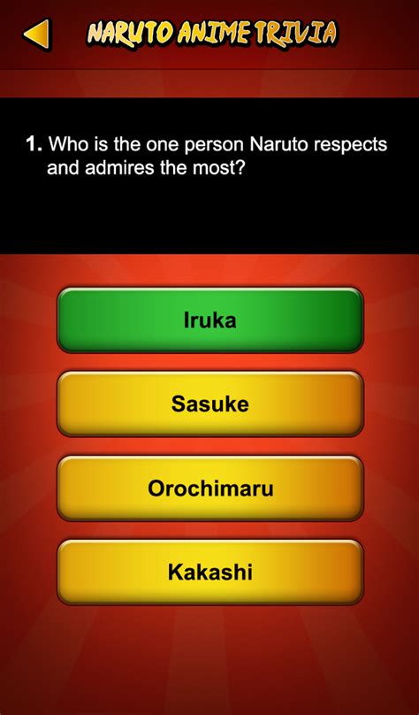 Naruto Anime Trivia Quiz | Trivia quiz, Trivia, Naruto