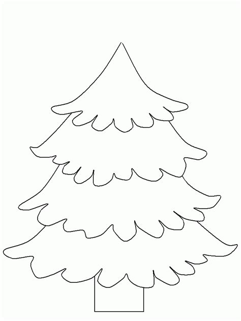 Printable Tree Template - Coloring Home