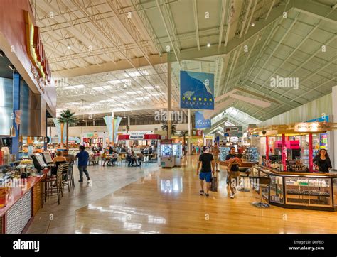 Food Court inside the Sawgrass Mills shopping mall, Sunrise, Broward County, Florida, USA Stock ...