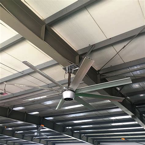 220V 2.4m High Speed Ceiling Fan , Aipukeji Large Warehouse Ceiling Fans